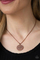 Be Still - Copper Biblical Necklace Paparazzi Accessories