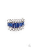 CACHE Value - Blue Bling Ring Paparazzi Accessories