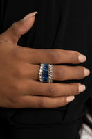 CACHE Value - Blue Bling Ring Paparazzi Accessories