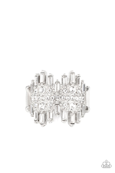 Urban Empire White LOTP Bling Ring Paparazzi Accessories