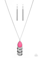 Musically Mojave - Pink Necklace Paparazzi Accessories