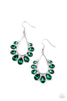 Two Can Play That Game - Green Earrings Paparazzi Accessories