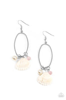 This Too SHELL Pass - Pink Earrings Paparrazi Accessories