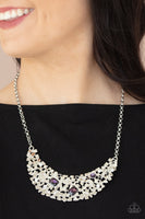 Fabulously Fragmented Purple Necklace Paparazzi Accessories