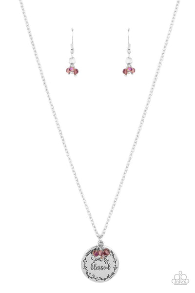 Simple Blessings Purple Simply Blessed Paparazzi  Accessories Necklace
