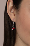 Simple Blessings - Red Necklace Paparazzi Accessories