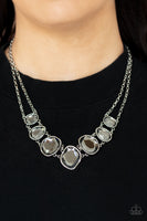 Absolute Admiration - Silver Necklace Paparazzi Accessories