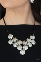 Token Treasure - Black Disc Necklace Paparazzi Accessories