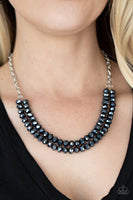 May The FIERCE Be With You - Blue necklace Paparrazi Accessories