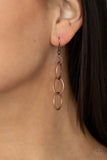 HOLEY Relic - Copper Necklace Paparazzi Accessories