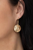 Token Treasure - Gold Necklace Paparazzi Accessories