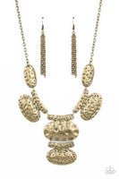 Gallery Relic - Brass Necklace Paparrazi Accessories