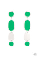 All Out Allure - Green Silver Paparazzi Accessories