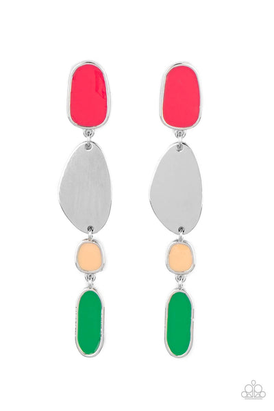 Deco By Design - Multi Earrings Paparazzi Accessories