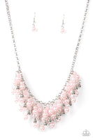 Champagne Dreams - Pink Necklace Paparazzi Accessories