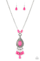 Cowgirl Couture - Pink Necklace Paparazzi Accessories