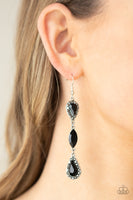 Test of TIMELESS - Black Earrings Paparazzi Accessories