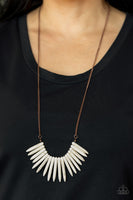 Exotic Edge - Copper Necklace Paparazzi Accessories