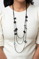 Alluring Luxe - Black Necklace Paparazzi Accessories