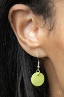 Tidal Tassels Green Gray Necklace Paparazzi Accessories