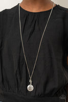 Words To Live By Silver wife boss mom necklace Paparazzi