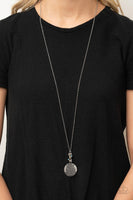 Maternal Blessings - Blue mom necklace Paparrazi Accessories