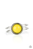 Take It From The POP! - Yellow Bracelet Paparazzi Accessories