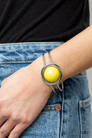 Take It From The POP! - Yellow Bracelet Paparazzi Accessories