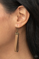 Majorly Moonstruck - Brass Necklace Paparazzi Accessories
