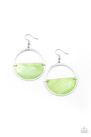 Seashore Vibes - Green Earrings Paparazzi Accessories