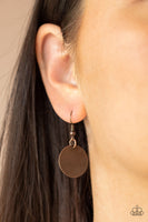 Luxe Crush - Copper Leather Necklace Paparazzi Accessories