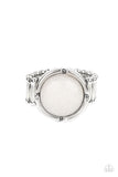 Dreamy Dunes - White Ring Paparazzi Accessories