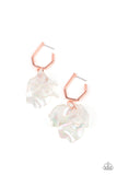 Jaw-Droppingly Jelly - Copper Hoop Earrings Paparazzi Accessories