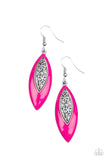 Venetian Vanity Pink Earrings Paparazzi Accessories