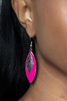 Venetian Vanity Pink Earrings Paparazzi Accessories
