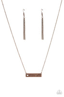 Spread Love Copper Necklace Paparazzi Accessories