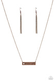 Spread Love Copper Necklace Paparazzi Accessories