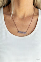Spread Love Copper Necklace Paparazzi Accessories