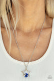 Starry Fireworks Blue Star Necklace Paparazzi Accessories