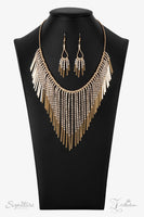 The Amber Gold 2021 Zi Collection Necklace Paparazzi Accessories