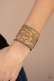 Paparazzi Cork Congo Brass Urban Wrap Bracelet