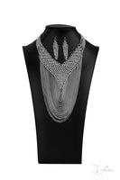 Paparazzi Zi Collection 2020 The Defiant Necklace Silver
