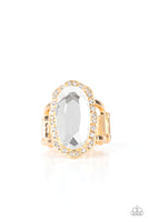 BLING to Heel - Gold Ring LOTP Bling Paparazzi Accessories