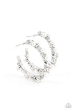 Let There Be SOCIALITE - White Rhinestone LOTP Necklace  Paparazzi Accessories