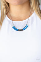 Coup de MANE - Blue Necklace Paparazzi Accessories
