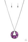 Chromatic Couture Purple Necklace Paparazzi Accessories