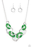 Urban Circus - Green Necklace Paparazzi Accessories