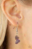 Pebble Prana Purple Pebble necklace Necklace Paparrazi Accessories