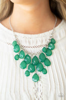 Front Row Flamboyance Green Necklace Paparazzi Accessories