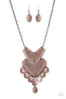 Keys to the ANIMAL Kingdom Copper Necklace Paparazzi Accessories